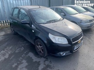 Location: BELVEDERE - 2008 CHEVROLET  AVEO LT AUTO 	 5 DOOR HATCHBACK REG: YP58GRZ, 1399cc PETROL, 4 SPEED AUTO PETROL, Former Keepers: 4, Keys: No, MOT: Expiry date08.05.2025