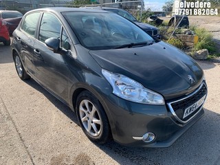 Location: Belvedere - 2015 PEUGEOT 208 ACTIVE 5 DOOR HATCHBACK REG: KW64HGF, 1199cc PETROL, 5 SPEED MANUAL PETROL, Former Keepers: 6, Keys: Yes, MOT Expiry date: 03.01.2025