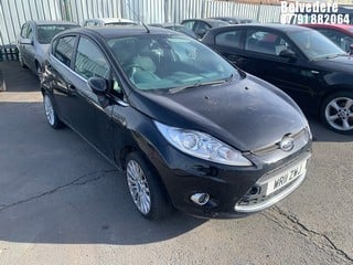 Location: Belvedere - 2011 FORD FIESTA TITANIUM 5 Door Hatchback REG: WR11ZWJ, Keys: No, MOT Expiry date: 11/02/2025, 1388 Petrol, 5 Speed Manual Petrol, Former Keepers: 7