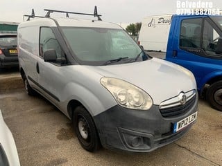 Location: Belvedere - 2012 VAUXHALL COMBO 2000 L1H1 CDTI SS E Panel Van REG: WP12LZM, Keys: No, MOT Expiry date: 21/02/2024, 1248 Diesel, 5 Speed Manual Diesel, Former Keepers: 3