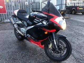 Location: Nottingham - 2002 APRILIA RSV MOTORCYCLE REG: AO02RWJ, 1000CC PETROL, MANUAL, Former Keepers: 4, Keys: Yes, MOT Expiry date: 16/03/2023