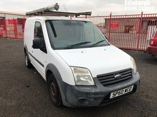 Location: Edinburgh - 2011 FORD TRANSIT CONNECT 75 T200 PANEL VAN  REG: SP60WCD, 1753cc DIESEL, 5 SPEED MANUAL DIESEL, Former Keepers: 0, Keys: Yes, MOT Expiry date: 28/09/2024