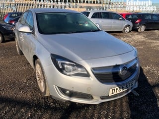 Location: Edinburgh - 2016 VAUXHALL INSIGNIA DESIGN NAV S/S 5 Door Hatchback REG: DY66KTG, Keys: No, MOT Expiry date: 14/12/2024, 1364 Petrol, 6 Speed Manual Petrol, Former Keepers: 4