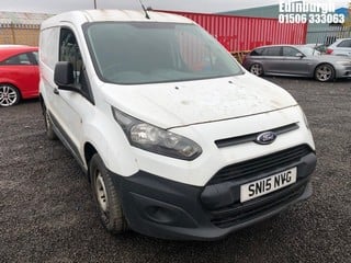 Location: Edinburgh - 2015 FORD TRANSIT CONNECT 200 Panel Van REG: SN15NVG, Keys: No, MOT Expiry date: 20/07/2024, 1560 Diesel, 5 Speed Manual Diesel, Former Keepers: 1