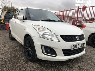 Location: Edinburgh - 2015 SUZUKI SWIFT SZ3 5 Door Hatchback REG: SO65LKE, Keys: No, MOT Expiry date: 28/03/2025, 1242 Petrol, 5 Speed Manual Petrol, Former Keepers: 2