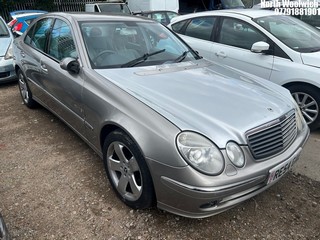 NOTE: ATF Registered Buyers ONLY - Location: North Woolwich - 2004 MERCEDES E240 AVANTGARDE AUTO 4 Door Saloon REG: RE54GAE, Keys: No, 2597 Petrol, 5 Speed Auto Petrol, Former Keepers: 7