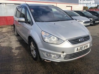 NOTE: ATF Registered Buyers ONLY - Location: Edinburgh - 2010 FORD GALAXY TITANIUM AUTO MPV REG: AJ10AYK, Keys: No, MOT Expiry date: 08/06/2024, 1997 Diesel, 6 Speed Auto Diesel, Former Keepers: 5