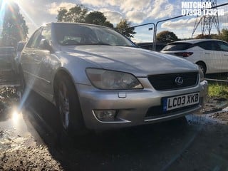 Location: MITCHAM - 2003 LEXUS IS200 SE 	 4 DOOR SALOON REG: LC03XKB, 1988cc PETROL, 6 SPEED MANUAL PETROL, Former Keepers: 2, Keys: No, MOT: Expiry date04/08/2025