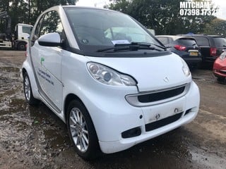 Location: Mitcham - 2011 SMART FORTWO PASSION CDI AUTO Coupe REG: LT61JJK, Keys: No, MOT Expiry date: 29/10/2022, 799 Diesel, 5 Speed Auto Diesel, Former Keepers: 3