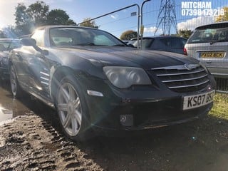 Location: Mitcham - 2007 CHRYSLER CROSSFIRE AUTO Convertible REG: KS07BSZ, Keys: No, MOT Expiry date: 08/01/2024, 3199 Petrol, 5 Speed Auto Petrol, Former Keepers: 4