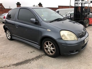 Location: Nottingham - 2004 TOYOTA YARIS BLUE 3 Door Hatchback REG: KU54CZJ, Keys: No, MOT Expiry date: 24/10/2024, 1299 Petrol, 5 Speed Manual Petrol, Former Keepers: 5