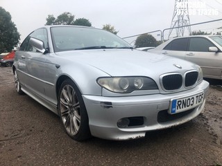 Location: Mitcham - 2003 BMW 318CI SE AUTO Coupe REG: RN03TGF, Keys: No, MOT Expiry date: 03/12/2024, 1995 Petrol, 5 Speed Auto Petrol, Former Keepers: 9