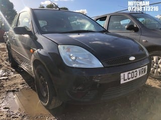 Location: Mitcham - 2003 FORD FIESTA ZETEC 3 Door Hatchback REG: LC03VRW, Keys: No, MOT Expiry date: 06/02/2025, 1388 Petrol, 5 Speed Manual Petrol, Former Keepers: 9