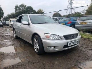 Location: Mitcham - 2001 LEXUS IS200 SE AUTO 4 Door Saloon REG: Y978YGJ, Keys: No, MOT Expiry date: 05/07/2025, 1988 Petrol, 4 Speed Auto Petrol, Former Keepers: 8