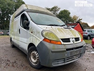 Location: Mitcham - 2006 RENAULT TRAFIC LH29DCI 100 LWB Panel Van REG: BK56AAF, Keys: No, MOT Expiry date: 27/02/2020, 1870 Diesel, 6 Speed Manual Diesel, Former Keepers: 4