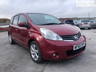 Location: Nottingham - 2010 NISSAN NOTE TEKNA DCI MPV REG: WF60OFP, 1461cc DIESEL, 5 SPEED MANUAL DIESEL, Former Keepers: 3, Keys: Yes, MOT Expiry date: 27/10/2025