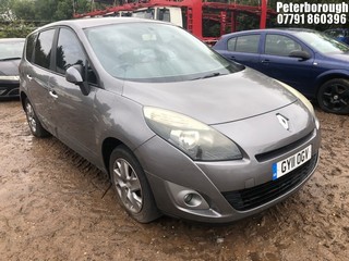 Location: Peterborough - 2011 RENAULT GRAND SCENIC EXPRESSION D MPV REG: GY11OGV, Keys: No, MOT Expiry date: 13/11/2024, 1461 Diesel, 6 Speed Semi Auto Diesel, Former Keepers: 2