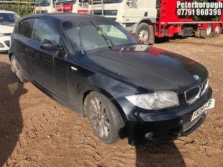 Location: Peterborough - 2009 BMW 118D M SPORT AUTO 3 Door Hatchback REG: FN09PLF, Keys: No, MOT Expiry date: 20/04/2025, 1995 Diesel, 6 Speed Auto Diesel, Former Keepers: 8