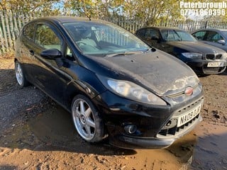 Location: Peterborough - 2009 FORD FIESTA ZETEC S 90 TDCI 3 Door Hatchback REG: NA09OJR, Keys: No, MOT Expiry date: 17/12/2024, 1560 Diesel, 5 Speed Manual Diesel, Former Keepers: 9