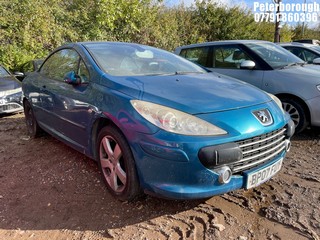 Location: Peterborough - 2007 PEUGEOT 307 SPORT CC Coupe REG: BP07FUY, Keys: No, MOT Expiry date: 11/05/2024, 1997 Petrol, 5 Speed Manual Petrol, Former Keepers: 10