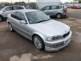 Location: BRENTWOOD - 2000 BMW 330CI SE COUPE REG: X696FRW, 3000cc PETROL, 5 SPEED AUTO PETROL, Former Keepers: 3, Keys: No, MOT: Expiry date26.02.2025