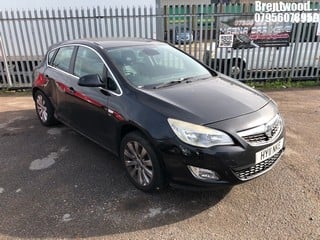 Location: Brentwood - 2011 VAUXHALL ASTRA ELITE CDTI 157 AUTO 5 Door Hatchback REG: HY11NKE, Keys: No, MOT Expiry date: 22/08/2024, 1956 Diesel, 6 Speed Auto Diesel, Former Keepers: 4