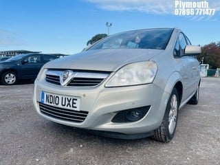 Location: Plymouth - 2010 VAUXHALL ZAFIRA DESIGN CDTI E-FLEX MPV REG: ND10UXE, Keys: No, MOT Expiry date: 30/11/2024, 1686 Diesel, 6 Speed Manual Diesel, Former Keepers: 7