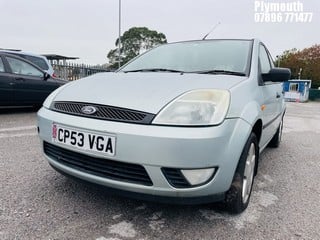 Location: Plymouth - 2004 FORD FIESTA ZETEC 5 Door Hatchback REG: CP53VGA, Keys: No, MOT Expiry date: 07/11/2024, 1388 Petrol, 5 Speed Manual Petrol, Former Keepers: 6