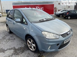 Location: South Wales - 2009 FORD C-MAX ZETEC MPV REG: WP59WME, Keys: No, MOT Expiry date: 10/04/2025, 1596 Petrol, 5 Speed Manual Petrol, Former Keepers: 9