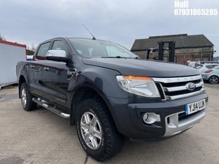 Location: Hull - 2014 FORD RANGER LIMITED 4X4 TDCI Pick-up REG: YJ14UJM, Keys: No, MOT Expiry date: 28/02/2025, 3198 Diesel, 6 Speed Manual Diesel, Former Keepers: 1