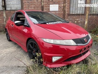 Location: Hull - 2009 HONDA CIVIC GT TYPE R I-VTEC 3 Door Hatchback REG: KY59GCO, Keys: No, MOT Expiry date: 11/03/2025, 1998 Petrol, 6 Speed Manual Petrol, Former Keepers: 6