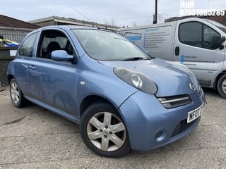 Location: Hull - 2007 NISSAN MICRA ACTIV DCI 3 Door Hatchback REG: MF07ZYY, Keys: No, MOT Expiry date: 07/12/2024, 1461 Diesel, 5 Speed Manual Diesel, Former Keepers: 9