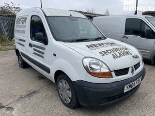 Location: Hull - 2004 RENAULT KANGOO SL17DCI 70 Panel Van REG: YM04FXG, Keys: No, MOT Expiry date: 14/01/2019, 1461 Diesel, 5 Speed Manual Diesel, Former Keepers: 5