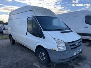 Location: Hull - 2011 FORD TRANSIT 100 T350L RWD Panel Van REG: YR11WFG, Keys: No, MOT Expiry date: 18/07/2024, 2402 Diesel, 5 Speed Manual Diesel, Former Keepers: 3