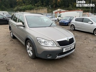 Location: Leeds - 2011 SKODA OCTAVIA SCOUT TDI CR S-A Estate REG: YE11NFV, Keys: No, MOT Expiry date: 23-07-2025, 1968 Diesel, 6 Speed Semi Auto Diesel, Former Keepers: 2