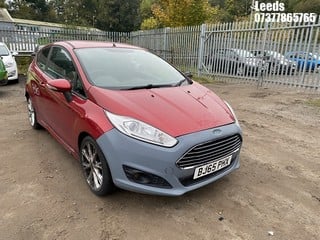 Location: Leeds - 2015 FORD FIESTA ZETEC S 3 Door Hatchback REG: BJ65PHX, Keys: No, MOT Expiry date: 30-11-2024, 998 Petrol, 5 Speed Manual Petrol, Former Keepers: 4