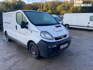 Location: Leeds - 2006 VAUXHALL VIVARO 2700 CDTI 100 SWB Panel Van REG: EJ06RHO, Keys: No, MOT Expiry date: 02-02-2024, 1870 Diesel, 6 Speed Manual Diesel, Former Keepers: 16