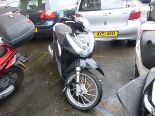 Location: HAYES / HEATHROW - 2021 HONDA FSH 125-M 	 MOTORCYCLE REG: AF71XOW, 125cc PETROL, AUTOMATIC, Former Keepers: 0, Keys: No, MOT: Expiry date28/12/2024