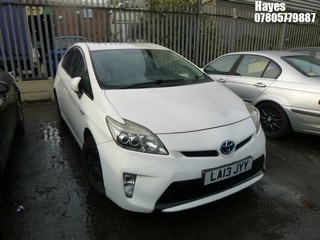 Location:  Hayes - 2013 TOYOTA PRIUS HYBRID 5 Door Hatchback REG: LA13JYY, Keys: No, MOT Expiry date: 07/07/2024, 1797 Hybrid Electric, AUTOMATIC, Former Keepers: 6