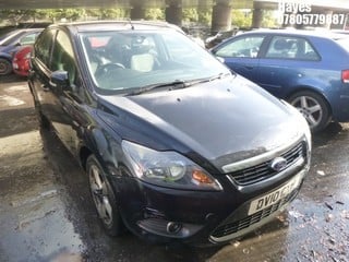 Location:  Hayes - 2010 FORD FOCUS ZETEC 100 5 Door Hatchback REG: DV10CXH, Keys: No, MOT Expiry date: 03/04/2025, 1596 Petrol, 5 Speed Manual Petrol, Former Keepers: 4