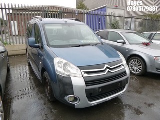 Location:  Hayes - 2012 CITROEN BERLINGO MULTISPACE XTR E MPV REG: KU12XDR, Keys: No, MOT Expiry date: 19/03/2025, 1560 Diesel, 5 Speed Auto Diesel, Former Keepers: 3