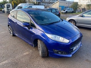 Location: North Woolwich - 2017 FORD FIESTA ST-LINE 3 Door Hatchback REG: LM17NLZ, Keys: Yes, MOT Expiry date: 08/06/2023, 998 Petrol, 5 Speed Manual Petrol, Former Keepers: 2