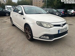 Location: North Woolwich - 2012 MG 6 SE MAGNETTE TURBO 4 Door Saloon REG: YG12LGX, Keys: No, MOT Expiry date: 13/05/2025, 1798 Gas Bi Fuel, 5 Speed Manual Petrol, Former Keepers: 7