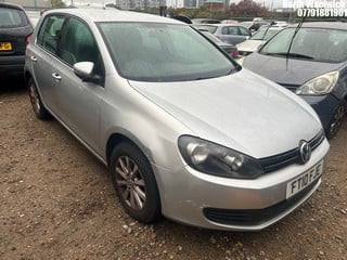 Location: North Woolwich - 2010 VOLKSWAGEN GOLF S 5 Door Hatchback REG: FT10FJE, Keys: No, MOT Expiry date: 06/04/2024, 1390 Petrol, 5 Speed Manual Petrol, Former Keepers: 7