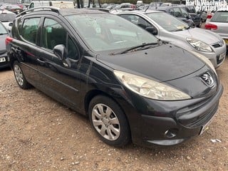 Location: North Woolwich - 2009 PEUGEOT 207 S SW Estate REG: AK09HFB, Keys: No, MOT Expiry date: 14/02/2024, 1397 Petrol, 5 Speed Manual Petrol, Former Keepers: 5