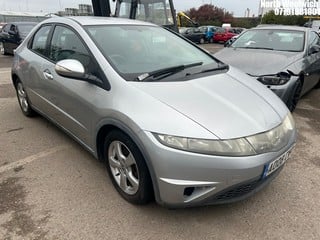 Location: North Woolwich - 2008 HONDA CIVIC SE I-CTDI 5 Door Hatchback REG: AO08CWT, Keys: No, MOT Expiry date: 16/06/2025, 2204 Diesel, 6 Speed Manual Diesel, Former Keepers: 7