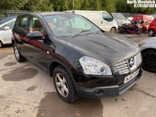 Location: North Woolwich - 2007 NISSAN QASHQAI ACENTA 2WD 5 Door Hatchback REG: NJ57JFG, Keys: No, MOT Expiry date: 22/05/2021, 1598 Petrol, 5 Speed Manual Petrol, Former Keepers: 12