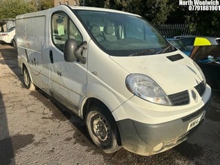 Location: North Woolwich - 2014 RENAULT TRAFIC SL27 EXTRA DCI Panel Van REG: MM14JVF, Keys: No, MOT Expiry date: 24/02/2024, 1996 Diesel, 6 Speed Manual Diesel, Former Keepers: 5