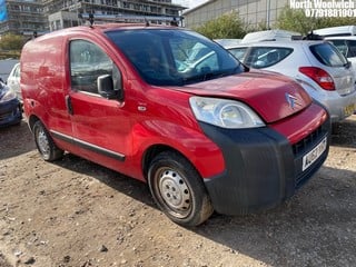 Location: North Woolwich - 2012 CITROEN  NEMO 610 X Panel Van REG: AU62YHD, Keys: No, MOT Expiry date: 03/11/2024, 1360 Petrol, 5 Speed Manual Petrol, Former Keepers: 7