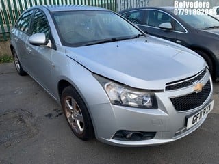 Location: BELVEDERE - 2011 CHEVROLET  CRUZE LS AUTO 	 4 DOOR SALOON REG: GF11RXA, 1598cc PETROL, 6 SPEED AUTO PETROL, Former Keepers: 4, Keys: No, MOT: Expiry date25.09.2024